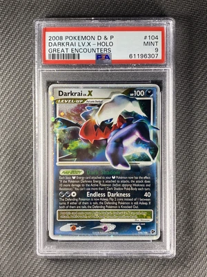 $7.05 • Buy Pokemon Card PSA 9 Mint Darkrai Lv.X Great Encounters 2008 Holo 104/106