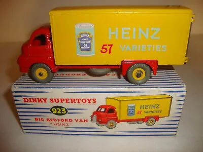 £165 • Buy Original DINKY 923 BIG BEDFORD VAN  HEINZ  - EXCELLENT In Original BOX