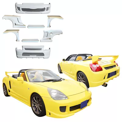 ModeloDrive FRP TR-VM80 Wide Body Kit 8pc MRS Spyder For MR2 Toyota 00-05 Model • $2688