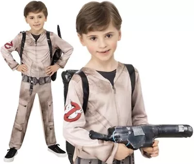 Childs Halloween Licensed Ghostbusters Afterlife Fancy Dress Costume By Smiffys • $60.86