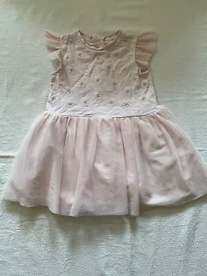 Next Baby Girls 9-12 Months Dress Pink Summer Tutu Dress Lightweight  • £3.50