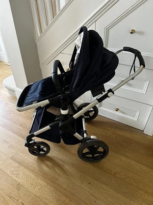 £205 • Buy Bugaboo Fox 2 Complete System. Navy Silver - Collect Muswell Hill London