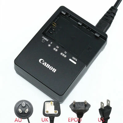 £14.39 • Buy NEW LC-E6 LC-E6E Battery Charger For Canon LP-E6 EOS 7D 60D 6D 70D 5D2 5D3 5D