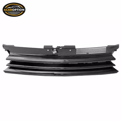 Fits 99-06 Volkswagen VW Golf 4 Mk4 Front Bumper Hood Grille Unpainted Black • $38.99