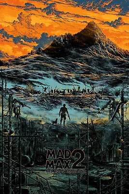 Mad Max 2 Variant By Kilian Eng Screen Print Poster Road Warrior 24x36 Mondo • $64.99