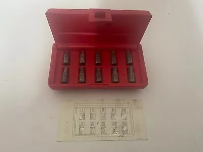 Mac Tools Screw Extractor Set 10pc Hexagonal Head Multi Spline Set 10SE USA Made • $74.64