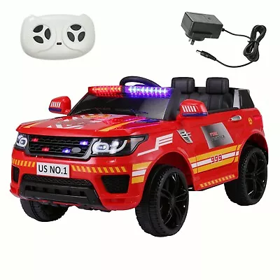 $124.99 • Buy Kids Police Ride On Car 12V Electric Toy Cars Battery Remote Control Off Road