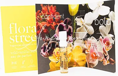 Floral Street Wild Vanilla Orchid Vial Spray Sample EDP Parfum Perfume Mini 3 Pc • $16.09