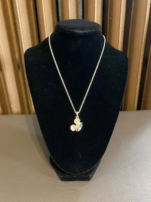 Disney Couture - Mickey Mouse Ear Hat Swarovski Crystal Necklace - NWT!!! Rare!! • $75