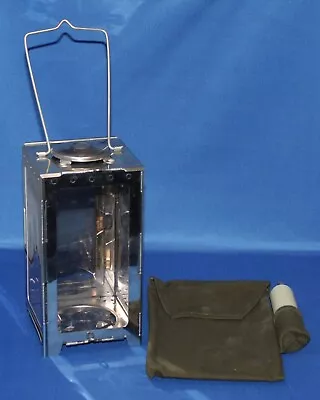 WWI-WWII Swiss Army Military Vintage Folding Lantern W/ Candle Case • $1.25