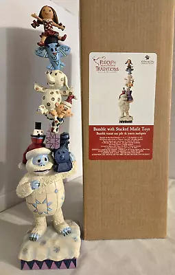 Jim Shore Rudolph Collection 2023 Bumble Stacked Misfit Toys 12.6  Christmas • $89