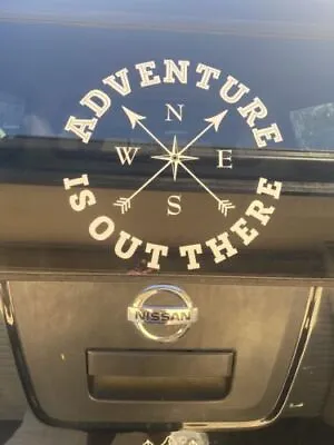 Adventure Is Out There Sticker Decal Compass Arrow Car Caravan Window Wall Door  • $64.99