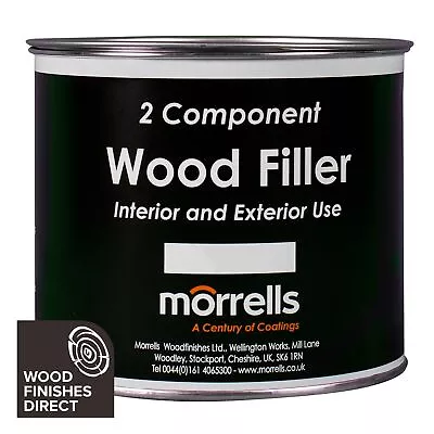 Morrells Two-Part Coloured Wood Fillers 750ml & Hardener Range Of Colours • £29.24