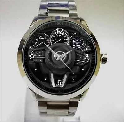 Hot!!! 2021 Mazda 6 Steering Wheel Sport Metal Watch • $24.99