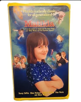 Matilda (VHS 1996 Clam Shell Case Closed Captioned) • $9.99