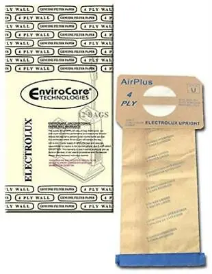 $14.95 • Buy EnviroCare Micro Filtration Vacuum Cleaner Bags For Electrolux Style U - 12 Pack