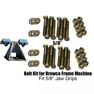 Brewco Executive 360 Pinch Weld Clamp Bolt Kit 5/8  For Brewco Frame Machine. • $175