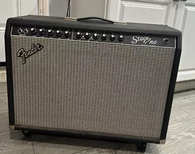 Vintage- Fender Stage 160 Amp Guitar Amplifier Nice! • $390