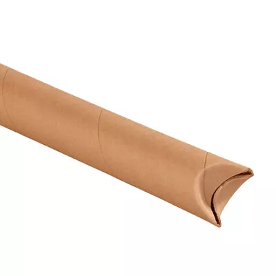 Pack Of 50 Snap Seal Kraft Mailing Tubes 2x24  For Shipping • $84.12