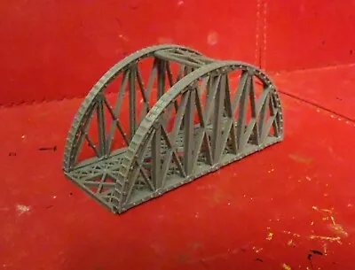 1:160 N Gauge Bowstring Bridge 3D Printed In Grey 100 Mm Span Free Delivery • £11