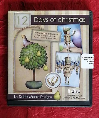 £5.99 • Buy Debbi Moore Craft CD 12 Days Of Christmas, Winter Fun!, Crystal Dreams, Cardmake