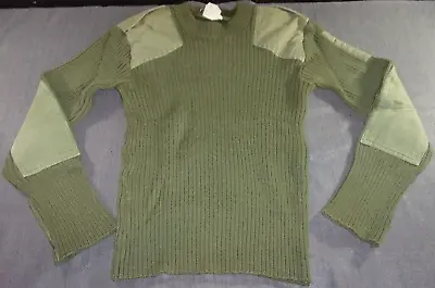 USMC MARINE CORP WOOLY PULLY SWEATER 100% Wool OLIVE GREEN SIZE 95 - 105 R • $34.31