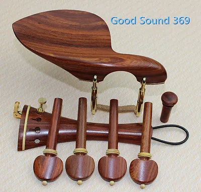 1 Sets Of Fine Rosewood 4/4 Violin  Partsviolin Accessories • $15.99