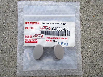 01 - 04 Toyota Tacoma Interior Door Panel Armrest Screw Retainer Cover Qty 2 New • $25.19