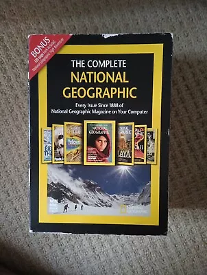 The Complete National Geographic (PC 7/Vista/2000 + MAC DVD-ROM 2008 6-Discs) • $21.38