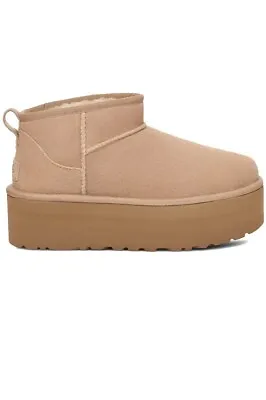 Authentic UGG Classic Ultra Mini Platform Sand- New W/ Original Packaging • $159.95