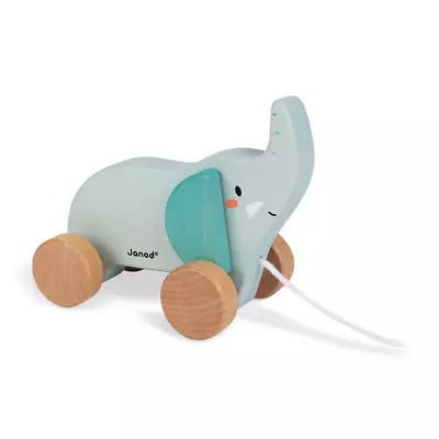 Janod Pull Along Elephant - In Partnership With WWF® • £10.49