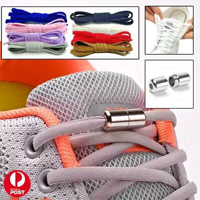 No Tie Elastic Silicone Shoe Laces Screw Shoelaces Lazy Shoe Lace Unisex No Tie • $5.89