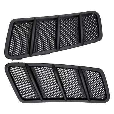 2Pc Hood Vent Grille Cover Fit For Mercedes Benz GL550 GL63 AMG ML ML350 2012-15 • $76.22