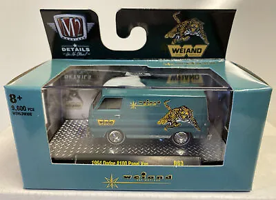 M2 Machines Detroit Muscle Series 63 : WEIAND 1964 Dodge A100 Panel Van R63 • $6.99