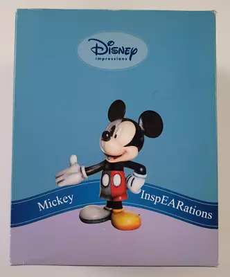 Disney Inspearations Mickey Mouse Speak For Mickey 75th 6  Figurine Walt 17811 • $99.99