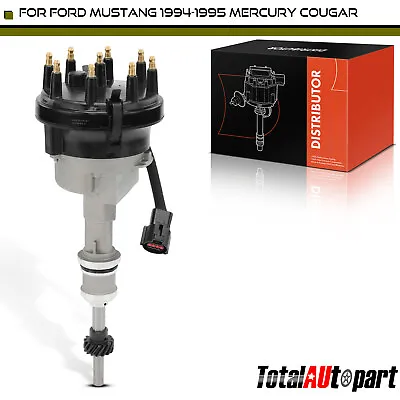 New Electronic Distributor W/ Cap & Rotor For Ford Mustang Thunderbird Mercury • $59.99
