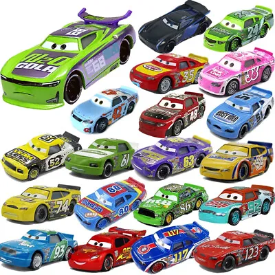 Disney Pixar Cars Diecast Toy No.68 H.J. Hollis Racers 1:55 Model Car Gifts New • $8.69