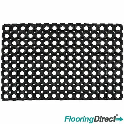 Rubber Hollow Grass Protection Safety 16mm Heavy Duty Entrance Matting Outdoor • £10.99