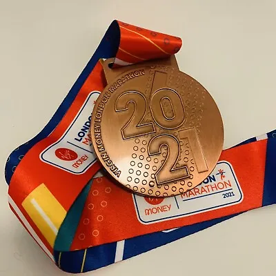 2021 Virgin London Marathon Official Finishing Medal • £40
