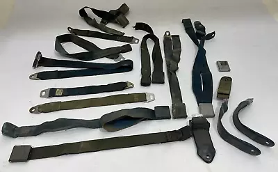 1968-70 Mopar A And Or B Body Seat Belts Lap Restraints Lot Of 16 Interior Trim • $199.99