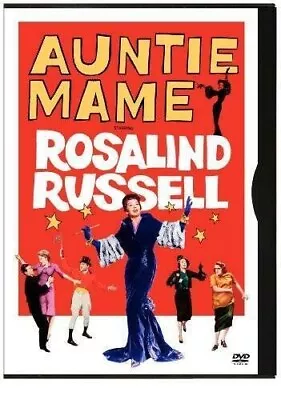 Auntie Mame (Rosalind Russell) - Musical Movie Film On LIKE-NEW DVD - FREE SHIP • $8.99