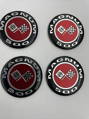 1965-73 Ford Magnum 500 Wheel Center Cap Emblem Set Of 4 • $20