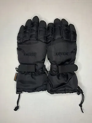 Vintage Eddie Bauer EBTEK Thinsulate Black Waterproof Gloves Women’s Medium • $39.95