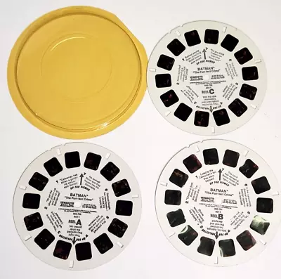 Viewmaster 3-D Batman 3-Reel Pack #4011 Loose • $7.99