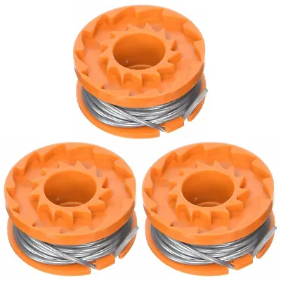 3 X ALM Trimmer Spool & Line For Qualcast CGT18LA1 CGT36LA1 Strimmer • £10.49