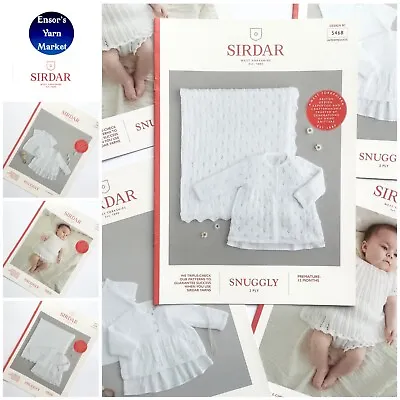 SIRDAR Snuggly 2Ply Baby Knitting Patterns • £3.25