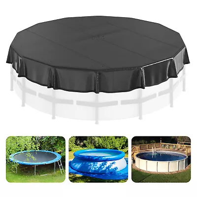 VEVOR 18 Ft Round Pool Cover Above Ground Swimming Pool Cover Waterproof PVC • $49.99