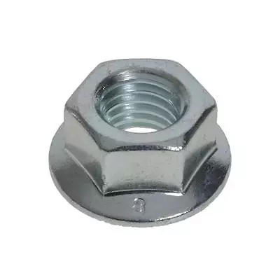 Hex Serrated Flange Nut M8 (8mm) Metric Coarse Steel Class 8 Zinc Plated DIN6923 • $18
