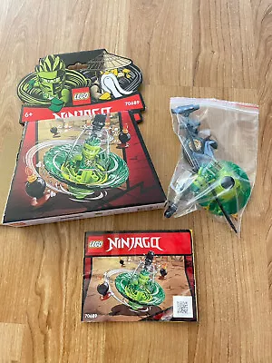 NINJAGO LEGO 70689 Lloyd's Spinjitzu Green Ninja Complete Set With Instructions • $28