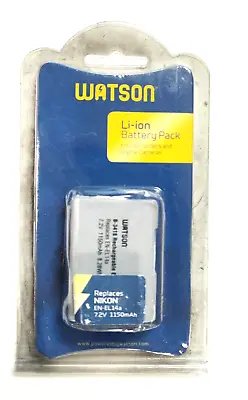 Watson B-3418 Lithium-Ion Battery Pack 7.2V 1150mAh For Nikon EN-EL14a • £37.39